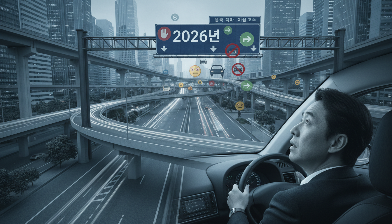 2026년 달라지는 도로교통법, 운전자라면 ‘이것’ 모르면 과태료 폭탄!